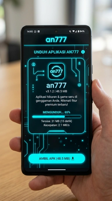 Tampilan halaman APK an777