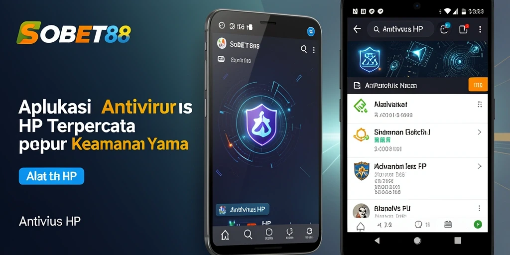 Tampilan antarmuka utama aplikasi SOBET88 yang user-friendly.